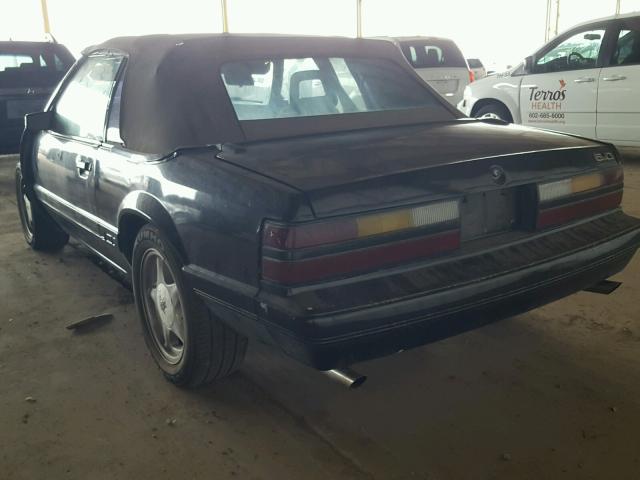 1FABP27M8FF152287 - 1985 FORD MUSTANG LX BLACK photo 3