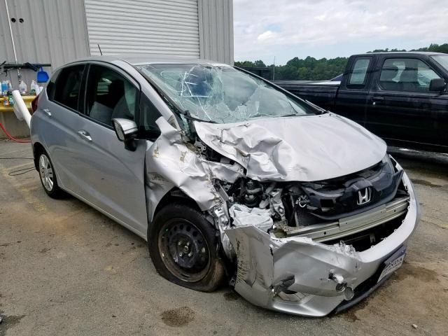 3HGGK5H50FM729077 - 2015 HONDA FIT LX SILVER photo 1