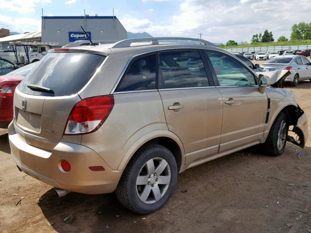 3GSDL73728S511406 - 2008 SATURN VUE XR GOLD photo 4