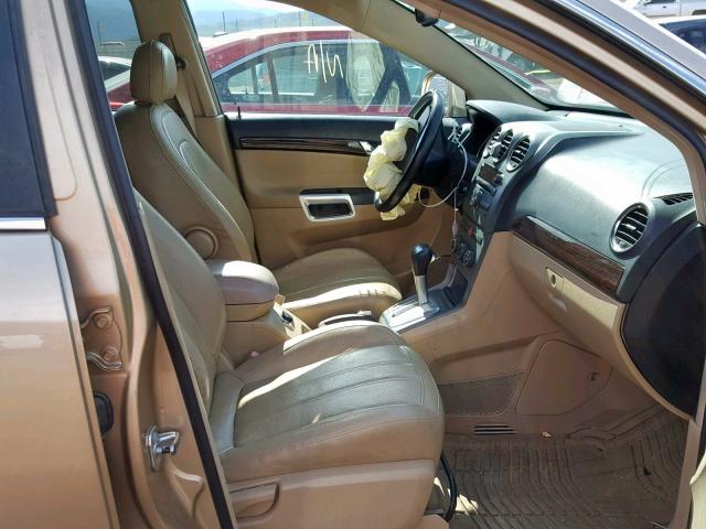 3GSDL73728S511406 - 2008 SATURN VUE XR GOLD photo 5