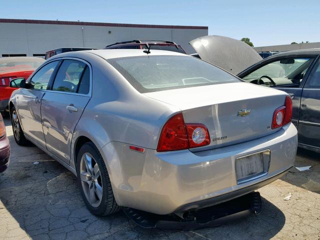 1G1ZH57B58F211409 - 2008 CHEVROLET MALIBU 1LT 银色 照片 3