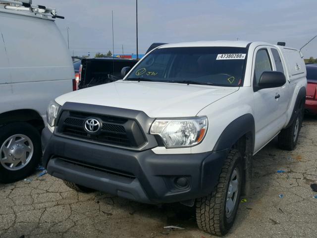 5TFTX4GN6FX044165 - 2015 TOYOTA TACOMA PRE WHITE photo 2