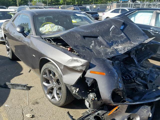 2C3CDZBT0JH294305 - 2018 DODGE CHALLENGER GRAY photo 1