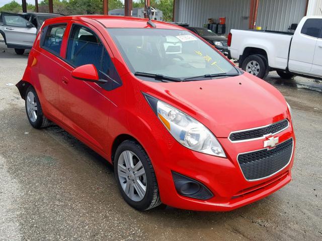 KL8CB6S98EC576682 - 2014 CHEVROLET SPARK LS RED photo 1