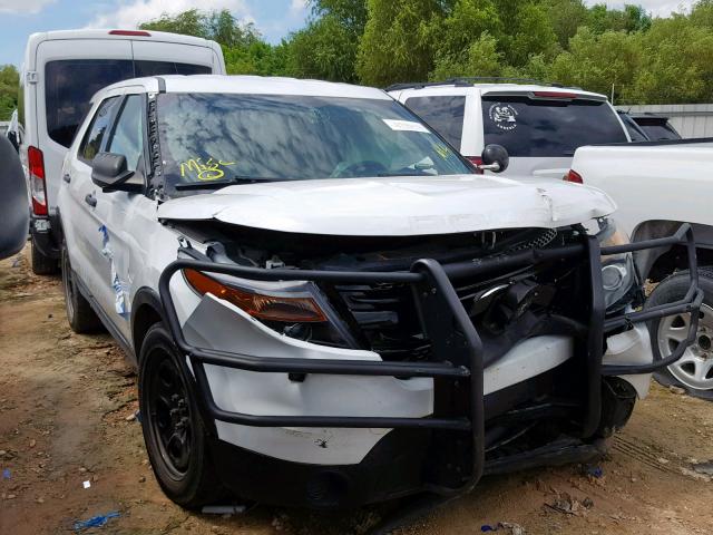 1FM5K8AR3FGB61482 - 2015 FORD EXPLORER P WHITE photo 1