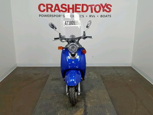 LPRSE13Y66A355026 - 2006 YAMAHA YJ125 BLUE photo 2