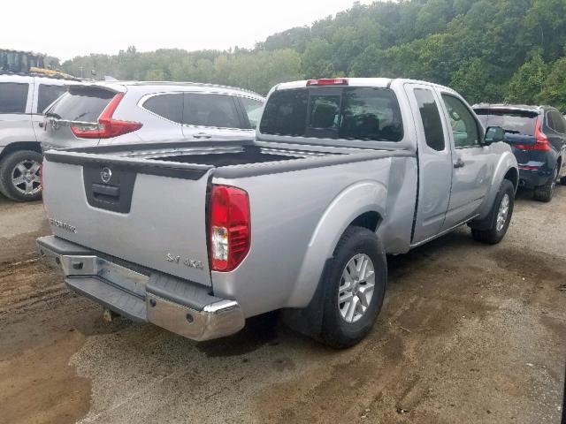 1N6AD0CW3JN748820 - 2018 NISSAN FRONTIER S SILVER photo 4