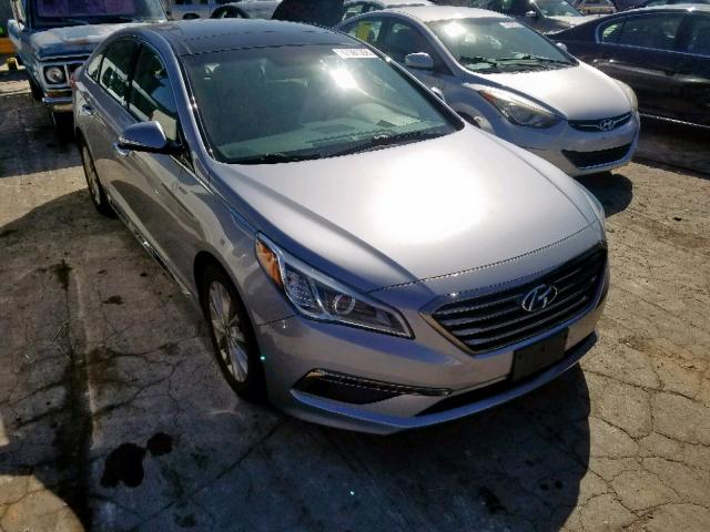 5NPE34AF7FH053944 - 2015 HYUNDAI SONATA SPO GRAY photo 1