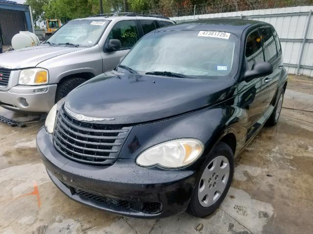 3A8FY48B78T229492 - 2008 CHRYSLER PT CRUISER BLACK photo 2