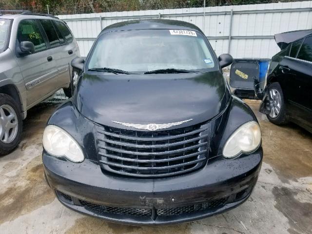 3A8FY48B78T229492 - 2008 CHRYSLER PT CRUISER BLACK photo 9