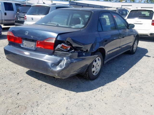 1HGCF8549WA021522 - 1998 HONDA ACCORD DX BLUE photo 4