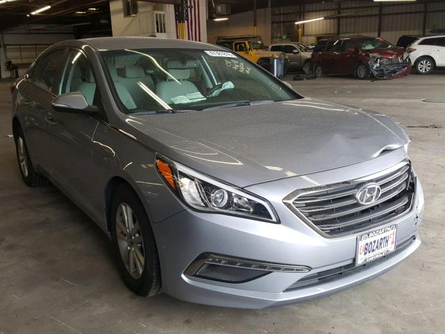 5NPE24AA0FH136946 - 2015 HYUNDAI SONATA ECO GRAY photo 1