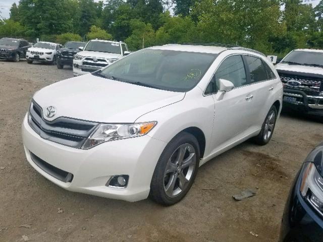 4T3BK3BB9EU098516 - 2014 TOYOTA VENZA LE WHITE photo 2