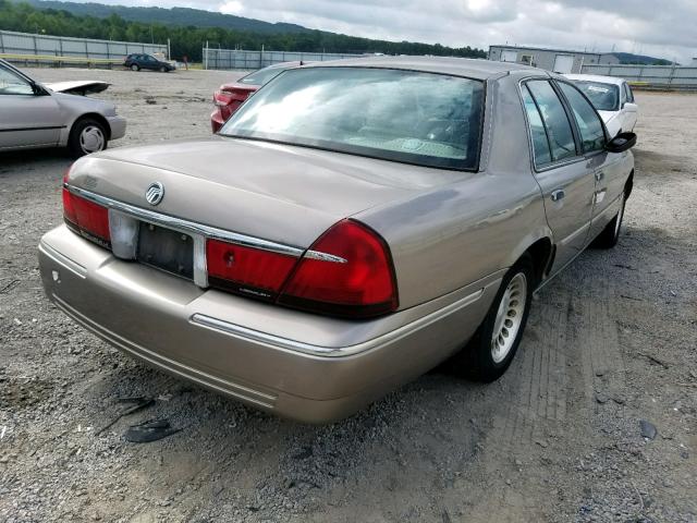 2MEFM75W41X606312 - 2001 MERCURY GRAND MARQ TAN photo 4