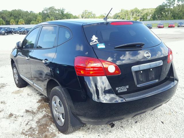 JN8AS5MT6FW663454 - 2015 NISSAN ROGUE SELE BLACK photo 3