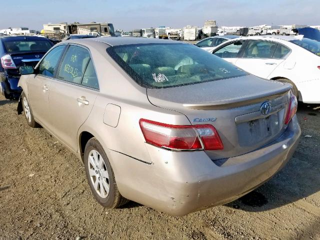 4T4BE46K39R096840 - 2009 TOYOTA CAMRY BASE GOLD photo 3