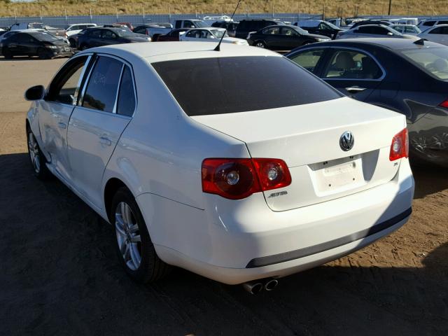 3VWEG71K67M072531 - 2007 VOLKSWAGEN JETTA WOLF WHITE photo 3