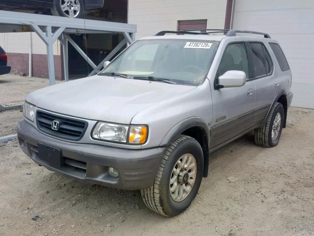 4S6CK58W414412710 - 2001 HONDA PASSPORT E 银色 照片 2