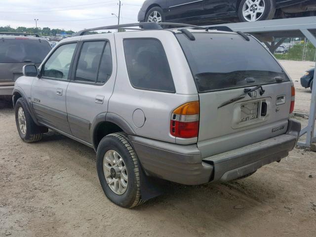 4S6CK58W414412710 - 2001 HONDA PASSPORT E 银色 照片 3