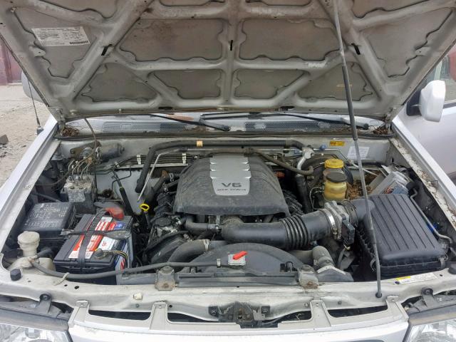 4S6CK58W414412710 - 2001 HONDA PASSPORT E 银色 照片 7