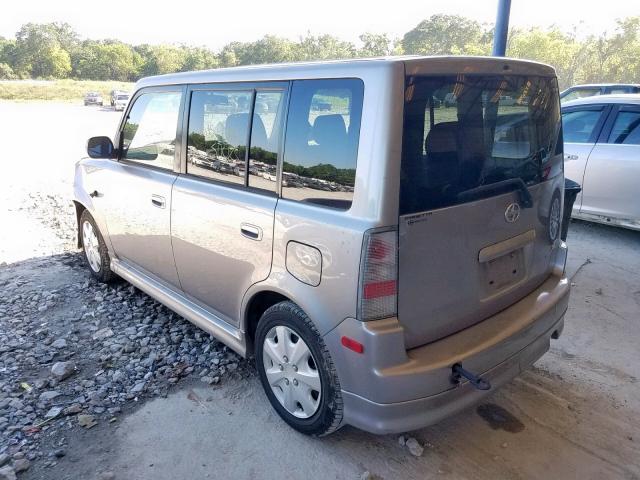 JTLKT324454005465 - 2005 TOYOTA SCION XB 灰色 照片 3