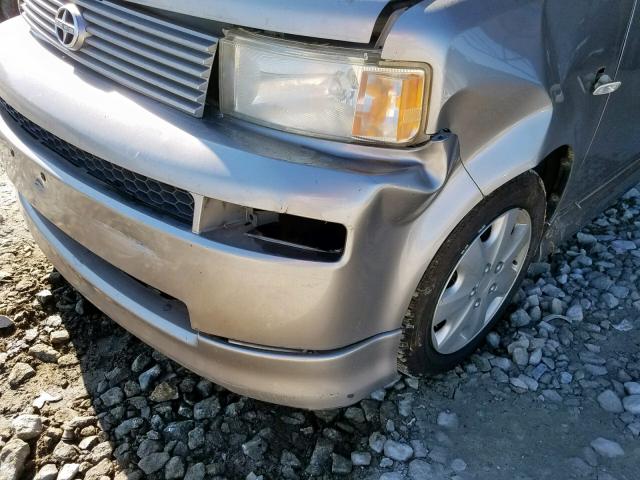 JTLKT324454005465 - 2005 TOYOTA SCION XB 灰色 照片 9