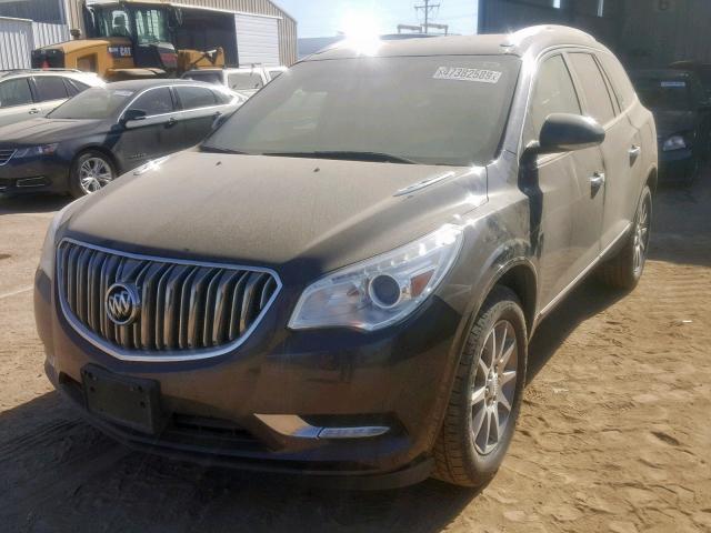 5GAKRBKD0HJ116445 - 2017 BUICK ENCLAVE BROWN photo 2