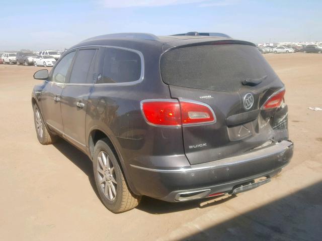 5GAKRBKD0HJ116445 - 2017 BUICK ENCLAVE BROWN photo 3