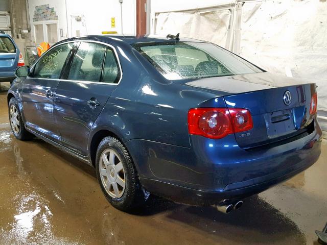 3VWSG71K36M625895 - 2006 VOLKSWAGEN JETTA 2.5 BLUE photo 3