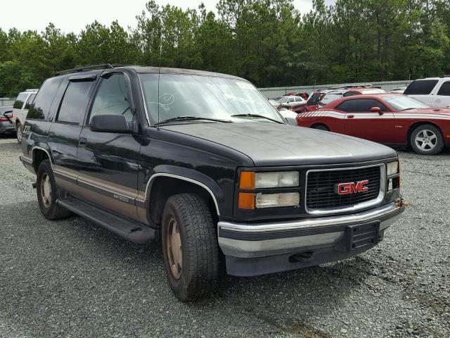 1GKEK13R3TJ733047 - 1996 GMC YUKON BLACK photo 1