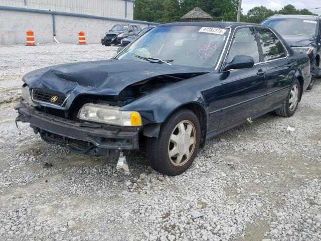 JH4KA7667RC026941 - 1994 ACURA LEGEND L GREEN photo 2