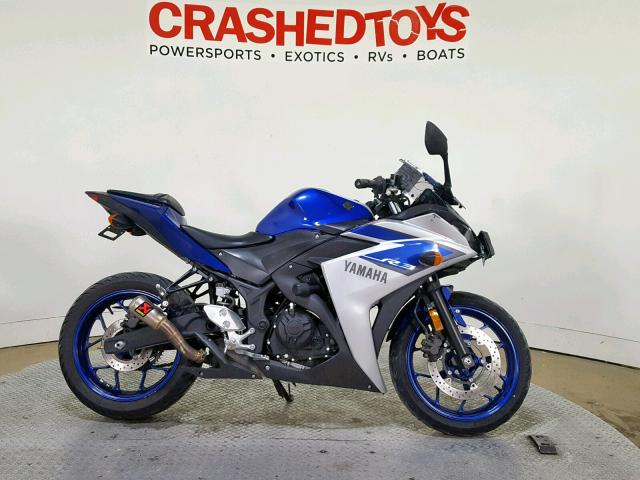 MH3RH06Y3FK006936 - 2015 YAMAHA YZFR3 BLUE photo 1