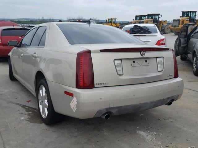 1G6DW677470141351 - 2007 CADILLAC STS BROWN photo 3