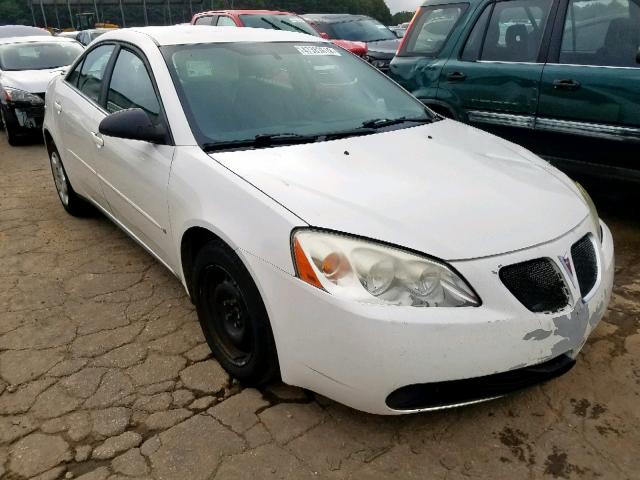 1G2ZF55B564214226 - 2006 PONTIAC G6 SE WHITE photo 1