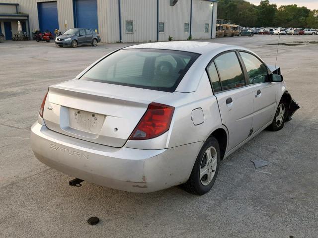 1G8AG52F65Z140419 - 2005 SATURN ION LEVEL SILVER photo 4