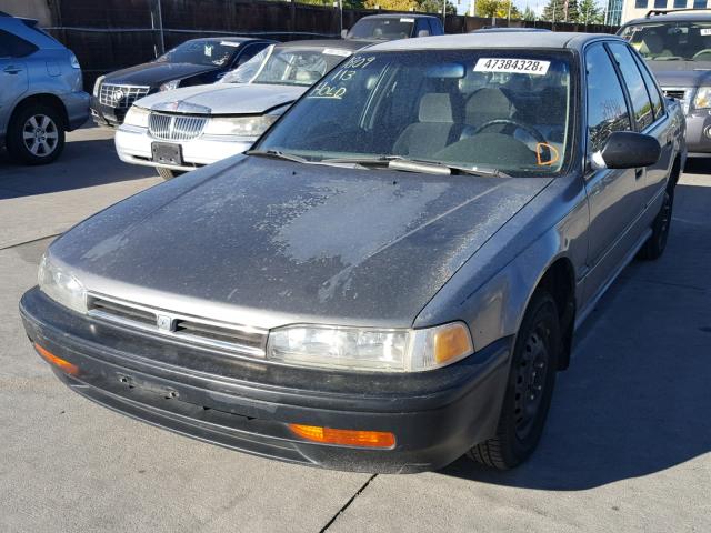 JHMCB7648NC000441 - 1992 HONDA ACCORD DX GRAY photo 2