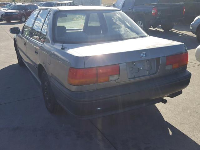 JHMCB7648NC000441 - 1992 HONDA ACCORD DX GRAY photo 3