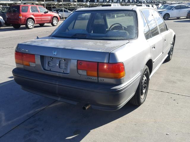 JHMCB7648NC000441 - 1992 HONDA ACCORD DX GRAY photo 4