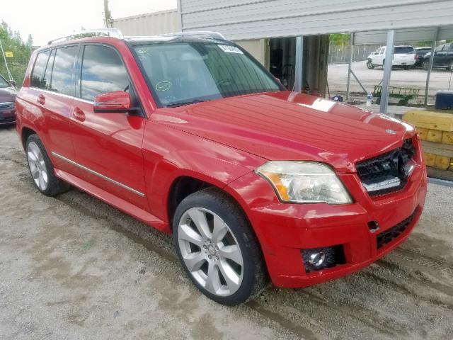 WDCGG8HB3AF308058 - 2010 MERCEDES-BENZ GLK 350 4M RED photo 1