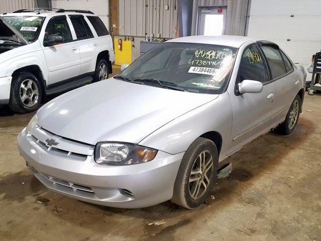 1G1JH54F147199977 - 2004 CHEVROLET CAVALIER L GRAY photo 2