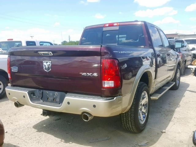 1C6RD7PTXCS185016 - 2012 DODGE RAM 1500 L TWO TONE photo 4