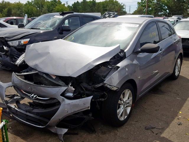 KMHD35LE0DU036956 - 2013 HYUNDAI ELANTRA GT SILVER photo 2