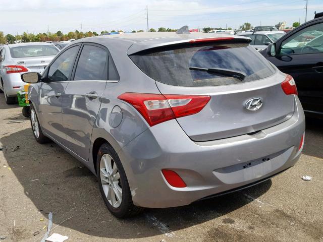 KMHD35LE0DU036956 - 2013 HYUNDAI ELANTRA GT SILVER photo 3