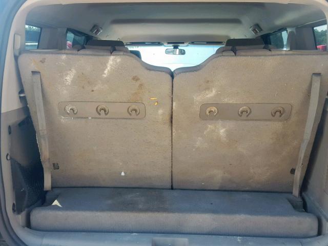 1J8HH48K66C202155 - 2006 JEEP COMMANDER მწვანე ფოტო 9