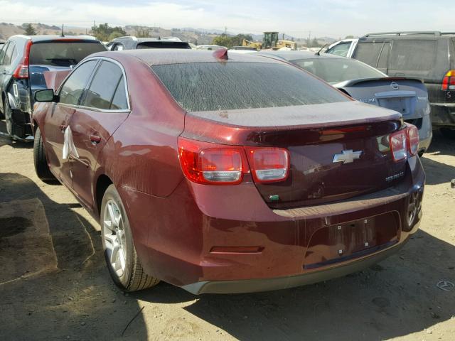 1G11C5SL9FF231283 - 2015 CHEVROLET MALIBU 1LT BURGUNDY photo 3