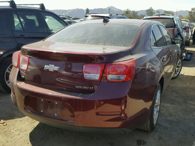 1G11C5SL9FF231283 - 2015 CHEVROLET MALIBU 1LT BURGUNDY photo 4