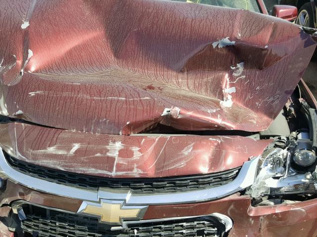1G11C5SL9FF231283 - 2015 CHEVROLET MALIBU 1LT BURGUNDY photo 7