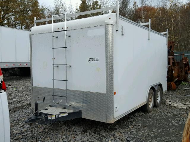 5A3C816D7JL001630 - 2018 CARGO TRAILER WHITE photo 2