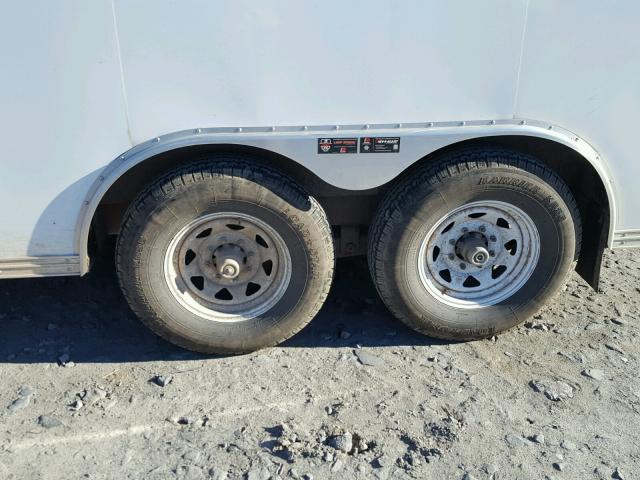 5A3C816D7JL001630 - 2018 CARGO TRAILER WHITE photo 8