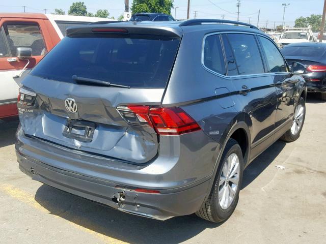 3VV3B7AX3KM030302 - 2019 VOLKSWAGEN TIGUAN SE GRAY photo 4